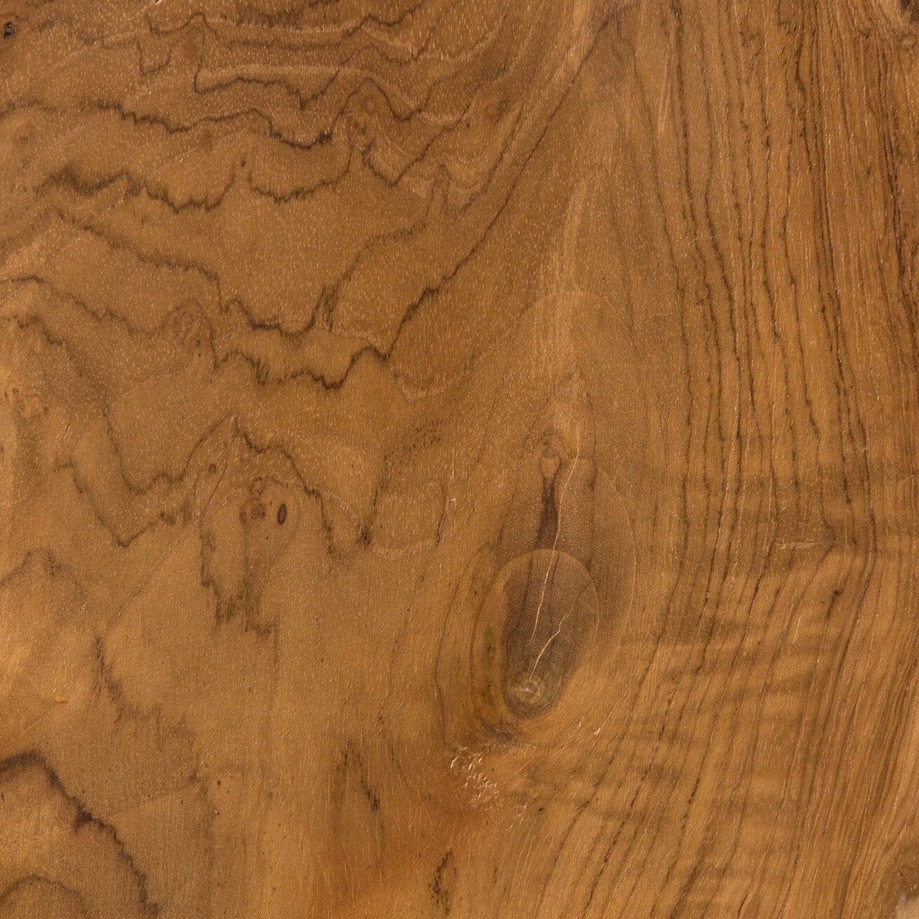 Natural Aged Teak Stool