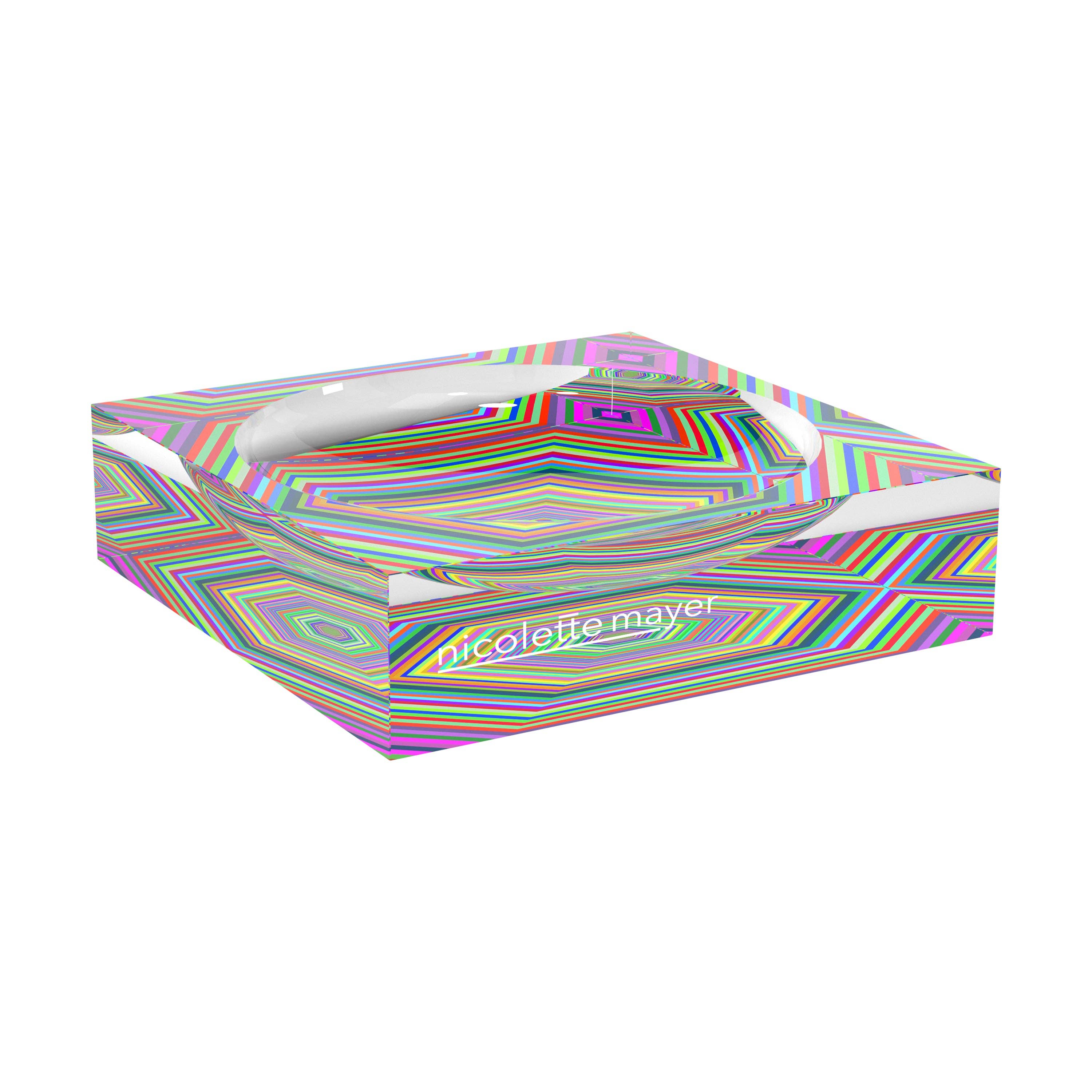 Hex Dylan Acrylic Candy Catchall Dish