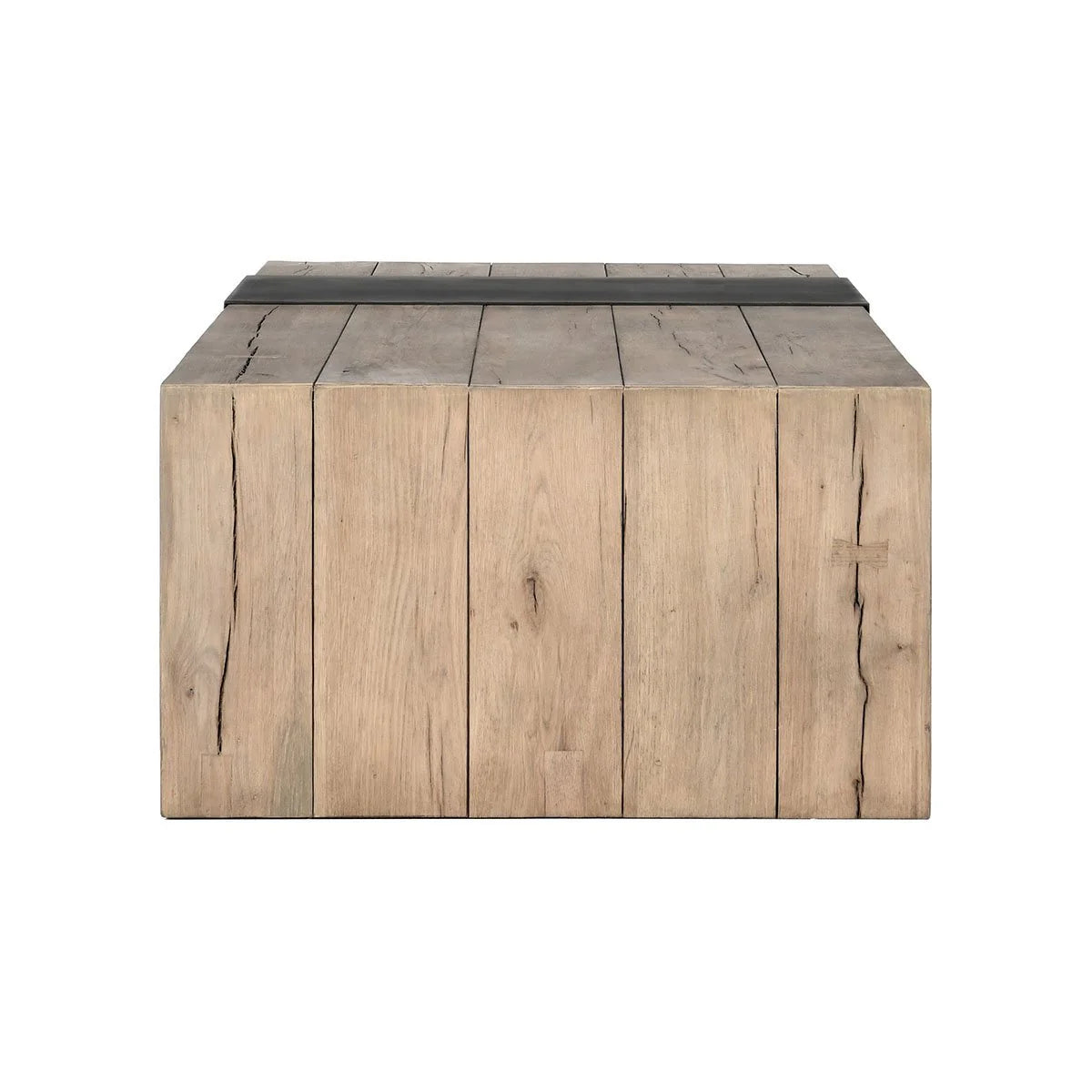 Danica Solid Wood Rectangle Coffee Table