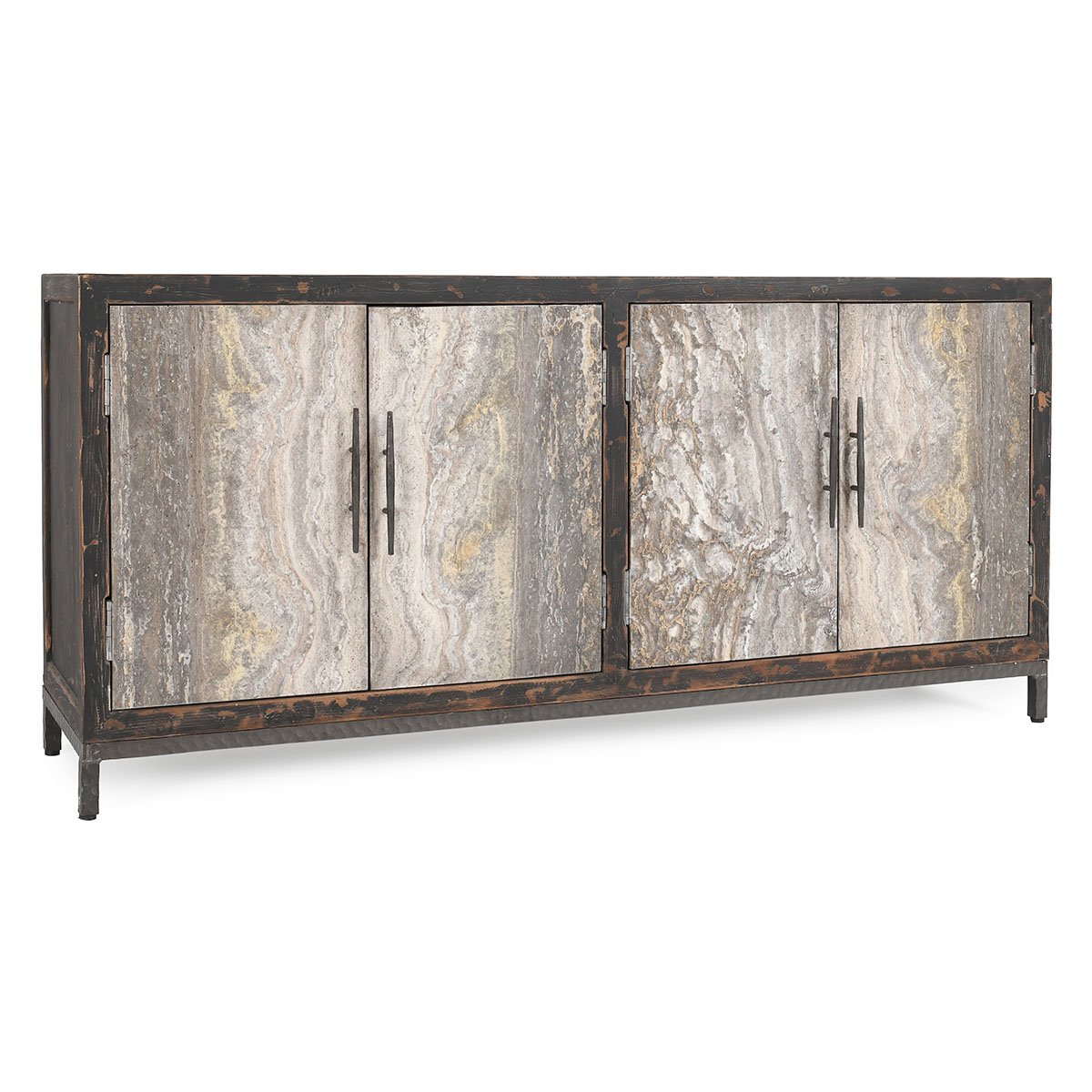 Lisbon 4Dr Sideboard