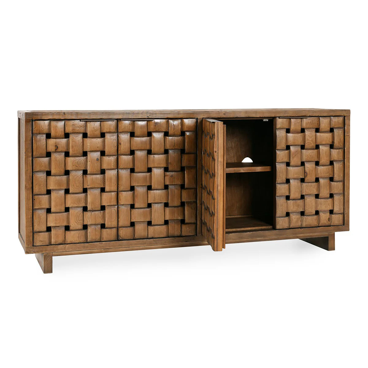 Bast Solid Wood 4Dr Cabinet