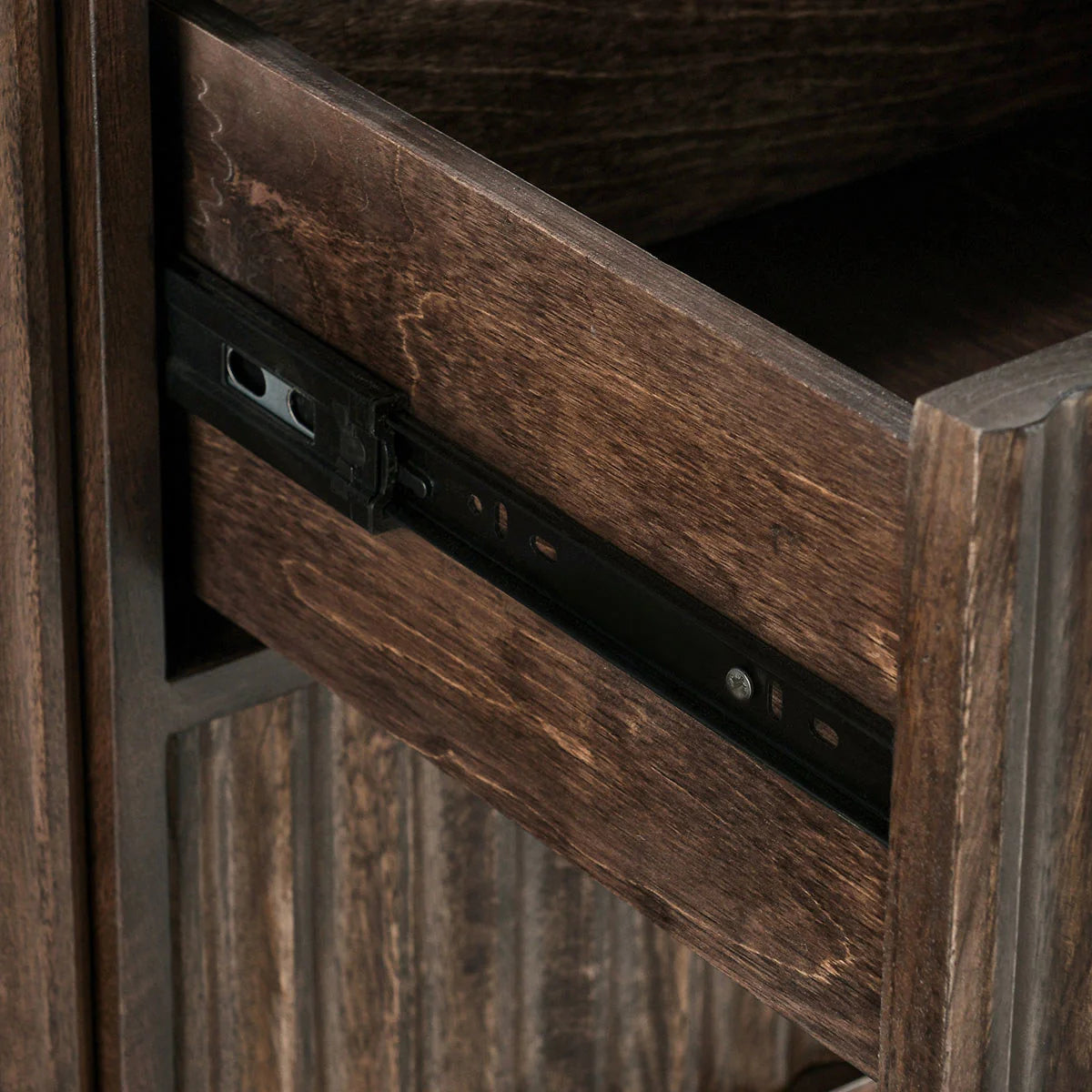 Redford Solid Wood 2Dr 3Dwr Cabinet