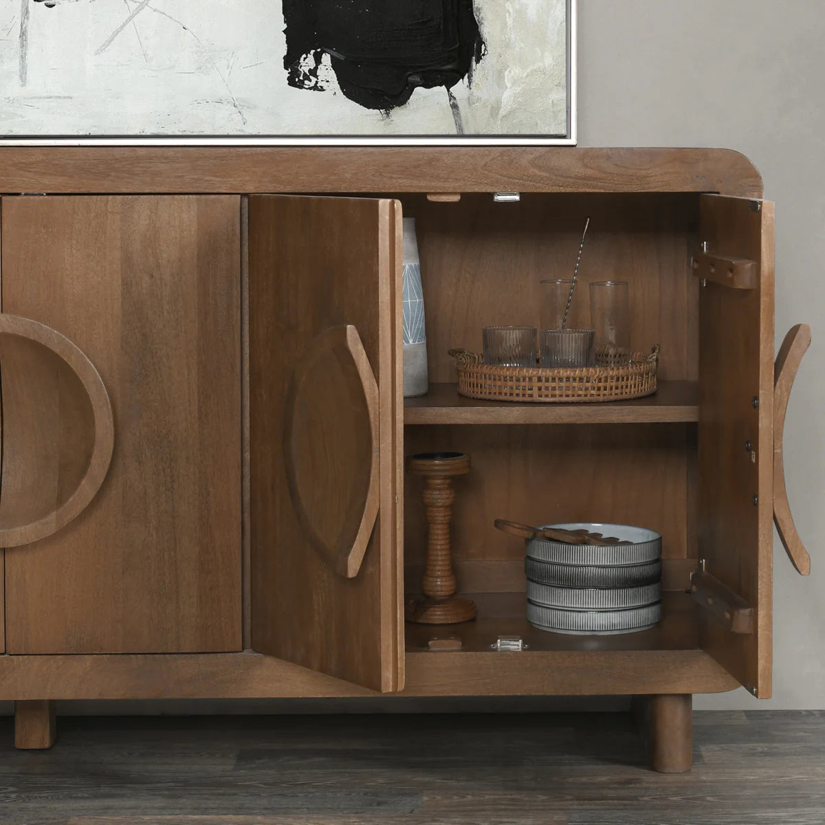 Vally Solid Wood Buffet