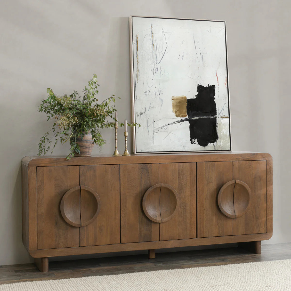 Vally Solid Wood Buffet