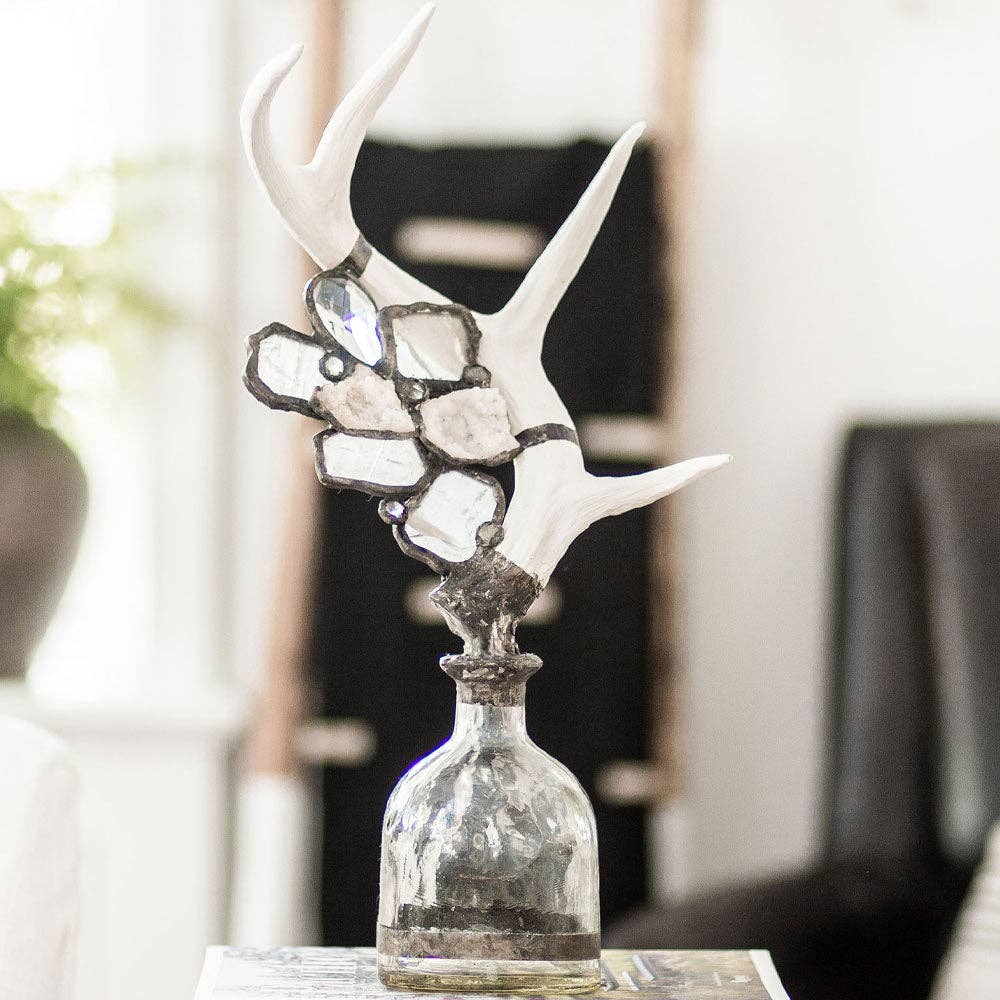 Single Medium Antler Bottle