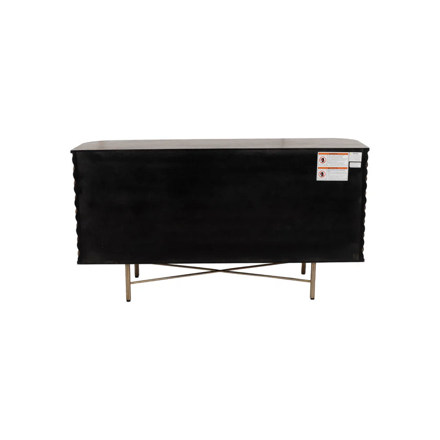 Carved Wood Console