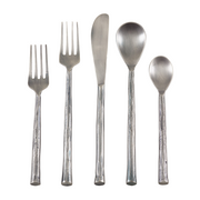 Forged Stainless Steel Flatware Set of Five