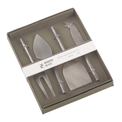 Forged Stainless Steel Cheese Set of Four