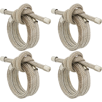 Knotted Rope Napkin Ring, Set of 4