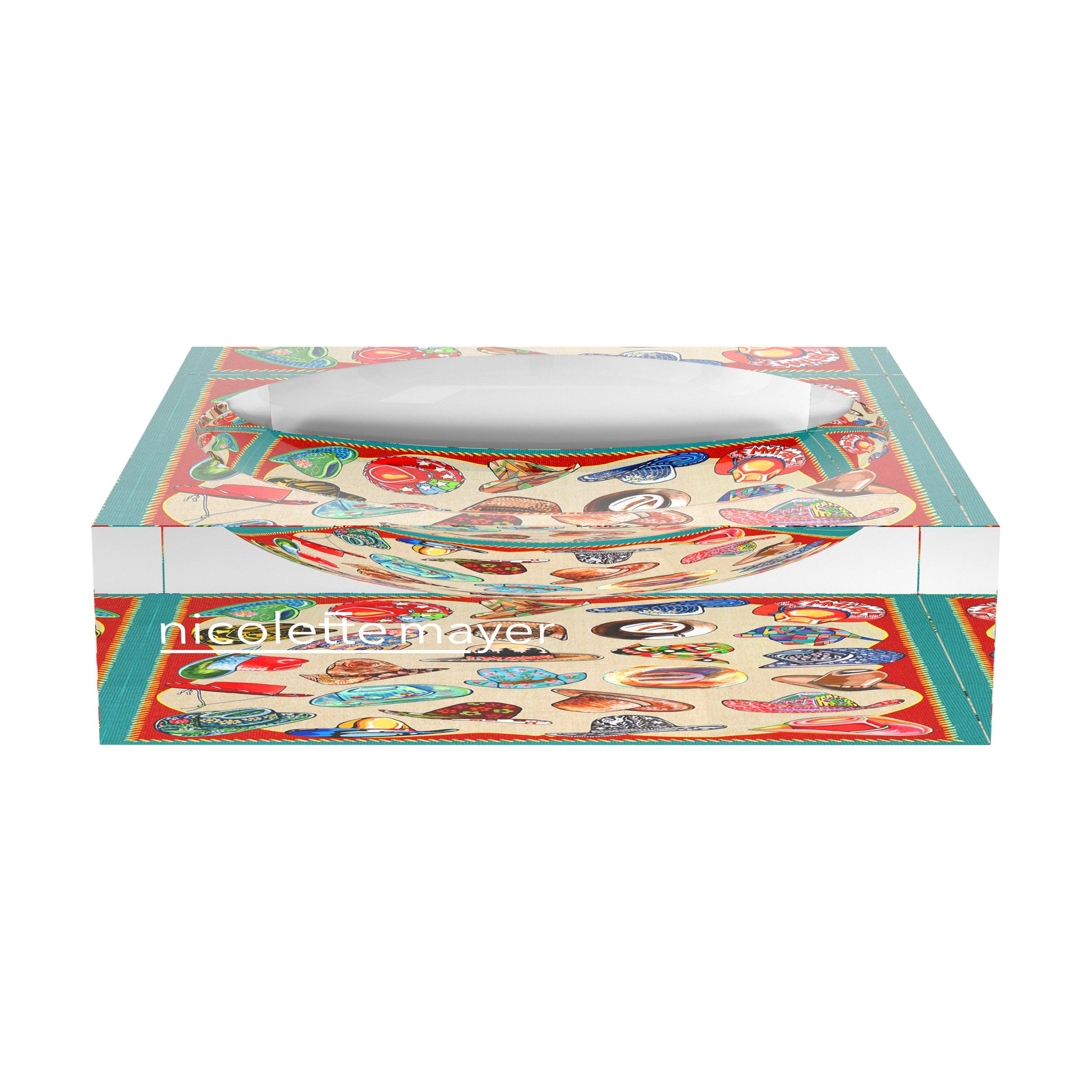 Gallon Hat XOXO Acrylic Candy Catchall Dish