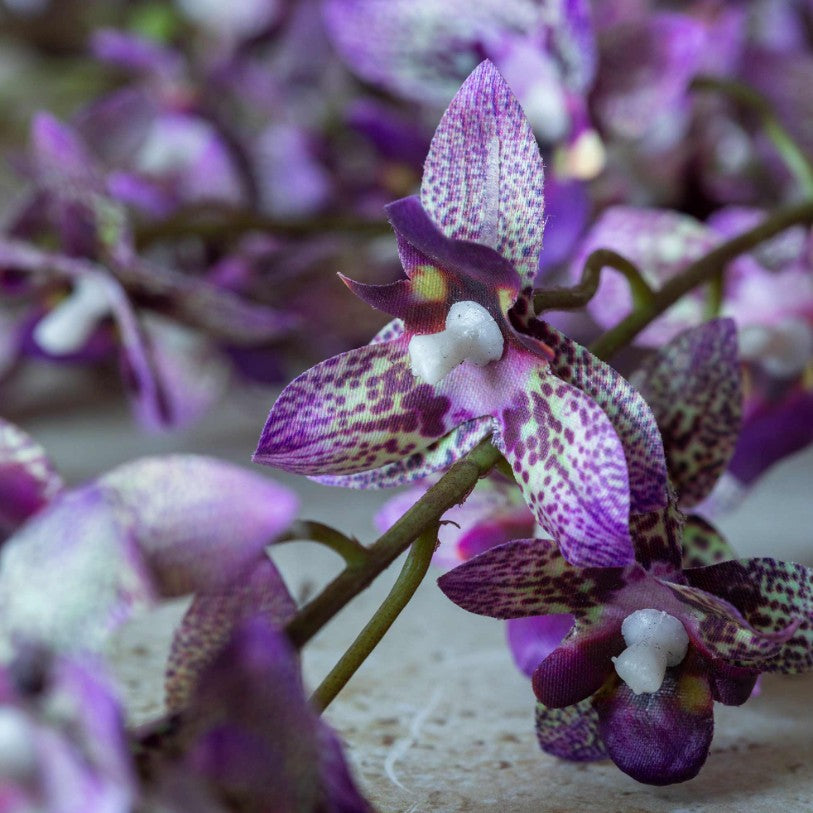 Violet Artificial Onsidium Orchid