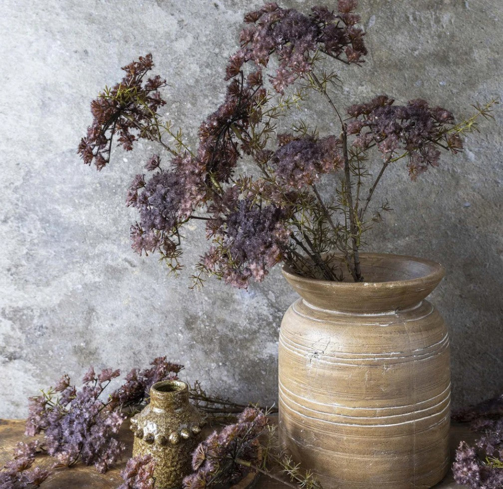Purple Artificial Queen Anne's Lace