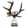 Criss Cross Antler Bottle with Gemstones