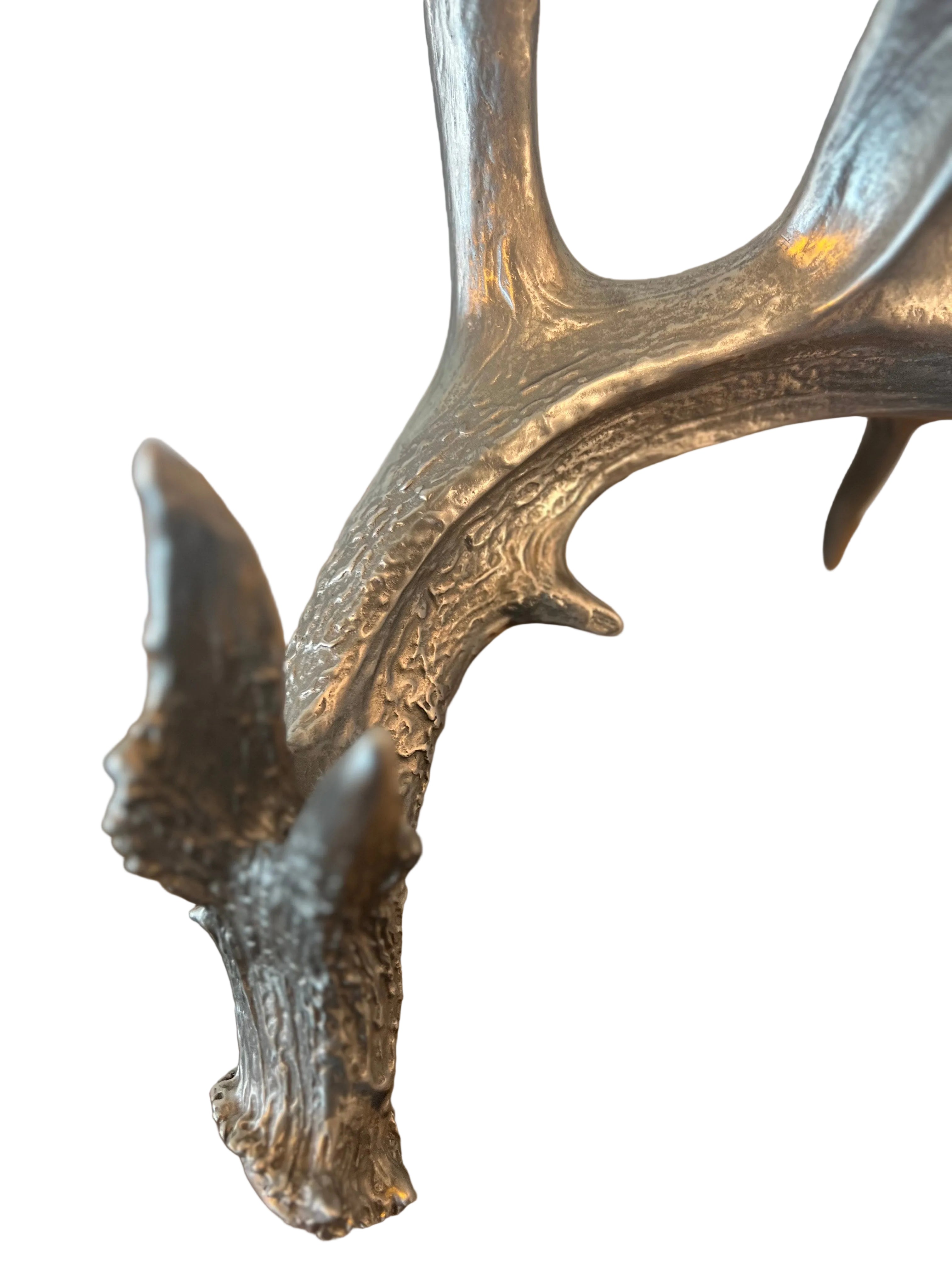 Replica of Whitetail Antler Stainless Steel