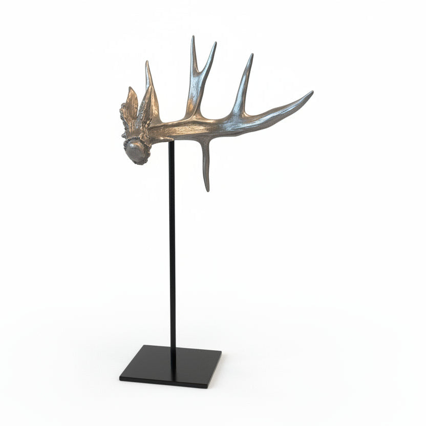 Replica of Whitetail Antler Stainless Steel