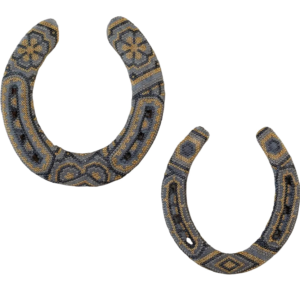 Huichol Horseshoes on Stand