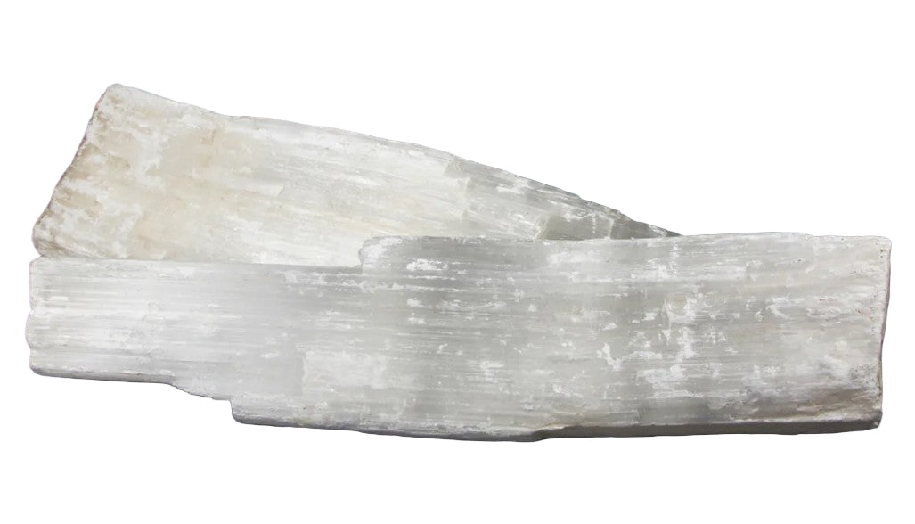 Solid Natural Selenite Log