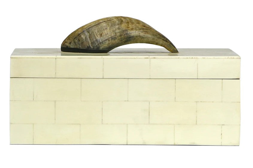 Asili Bone Box with Horn
