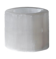 Selenite Pillar Candle Stand