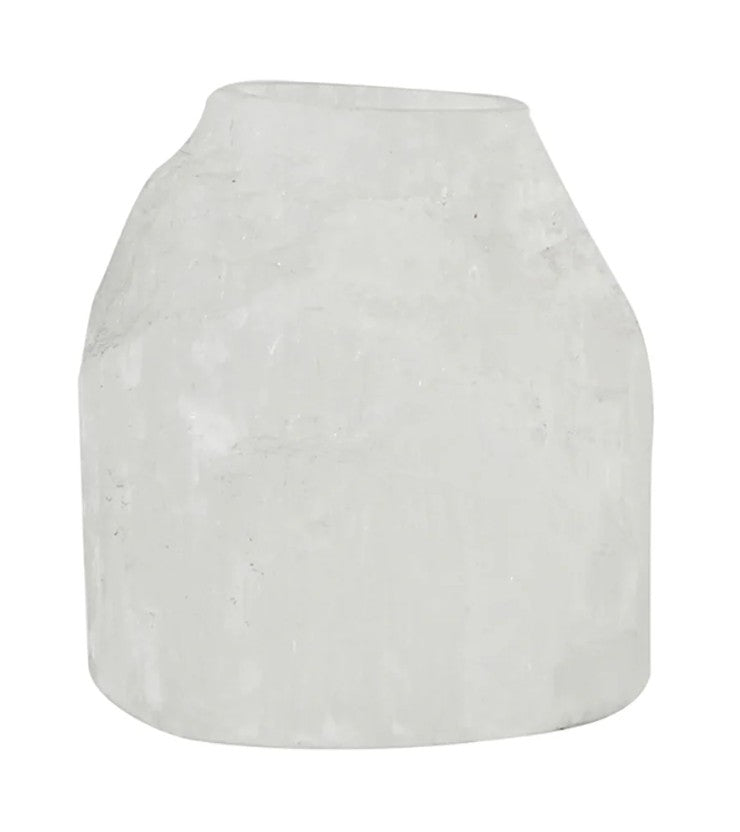 Selenite Candle Stand Tower