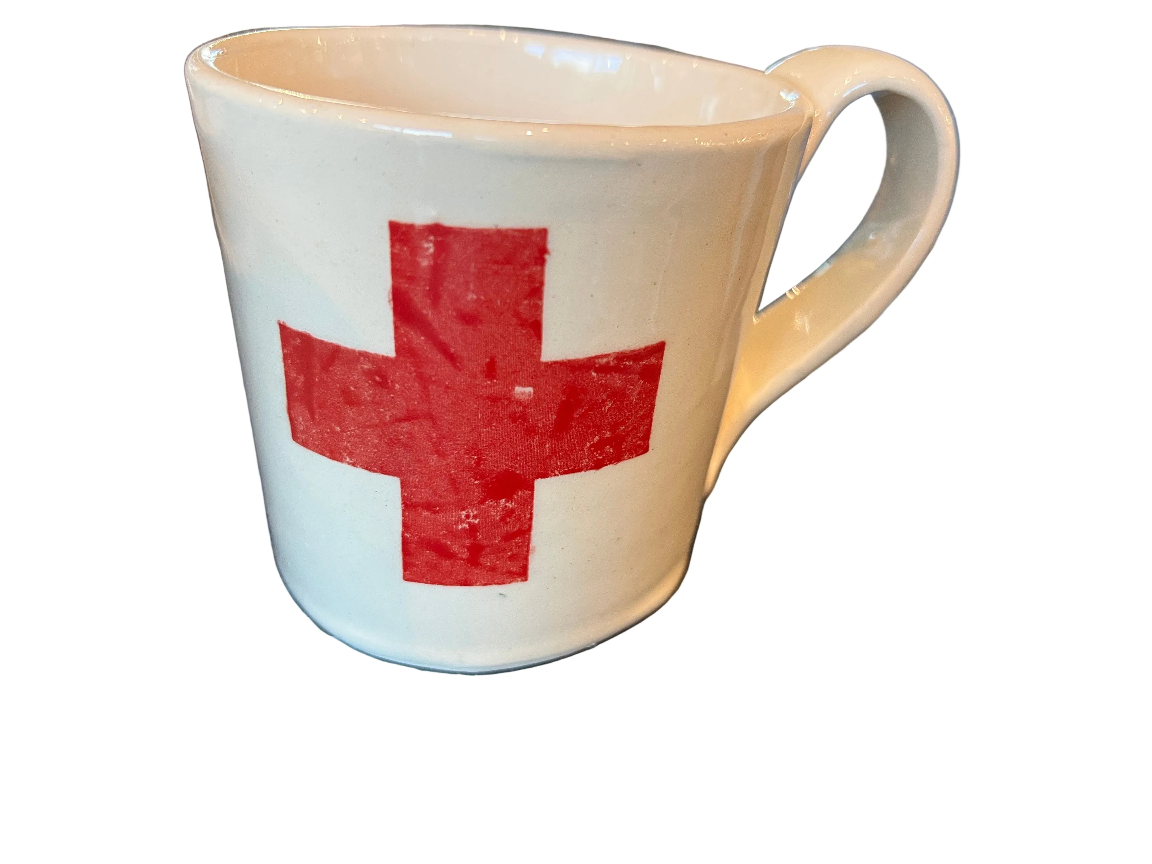 Handmade Swiss Miss Ceramic Mug