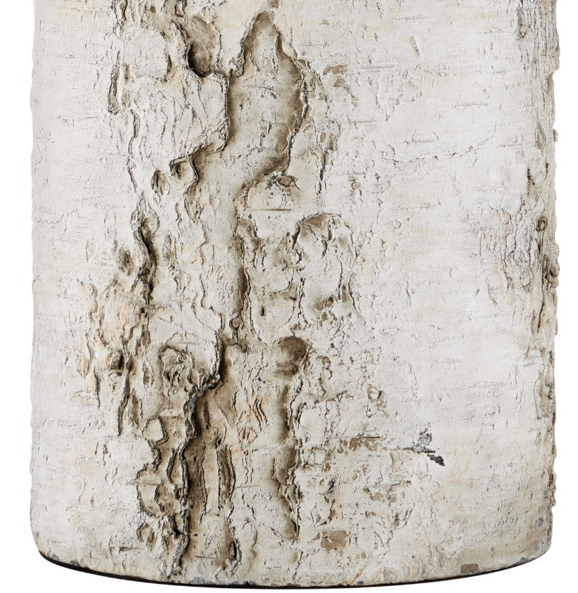 Faux Birch Table Lamp