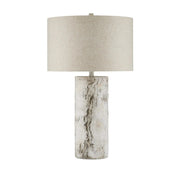 Faux Birch Table Lamp