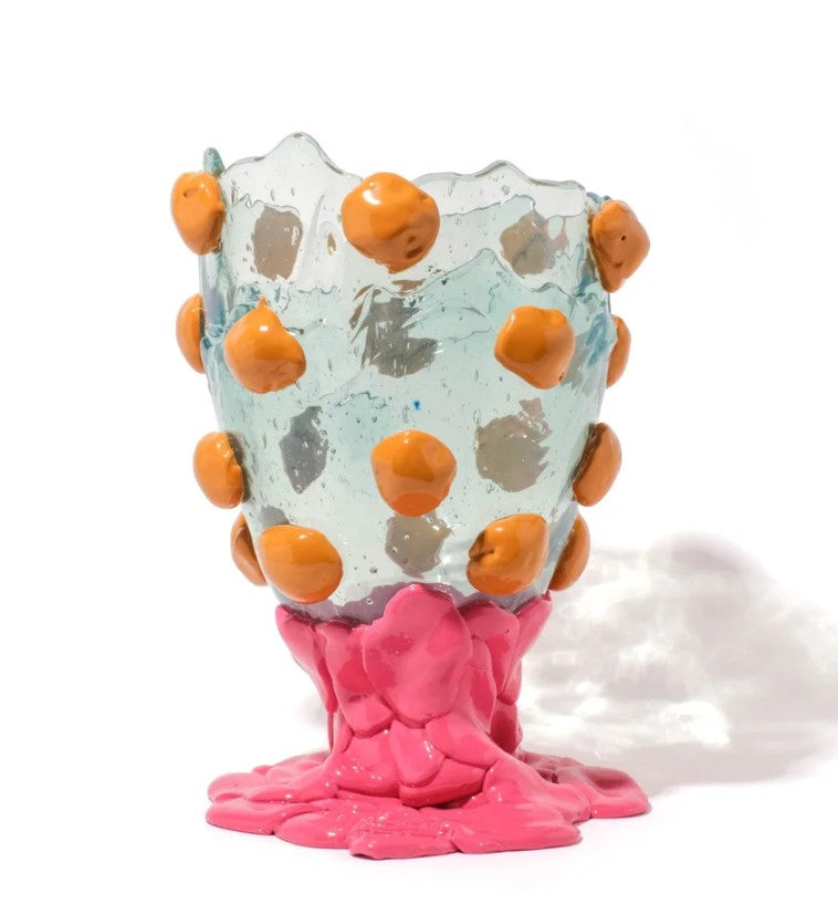 Corsi Designs Nugget Vase Extra Color - Aqua, Ochre, Fuchsia