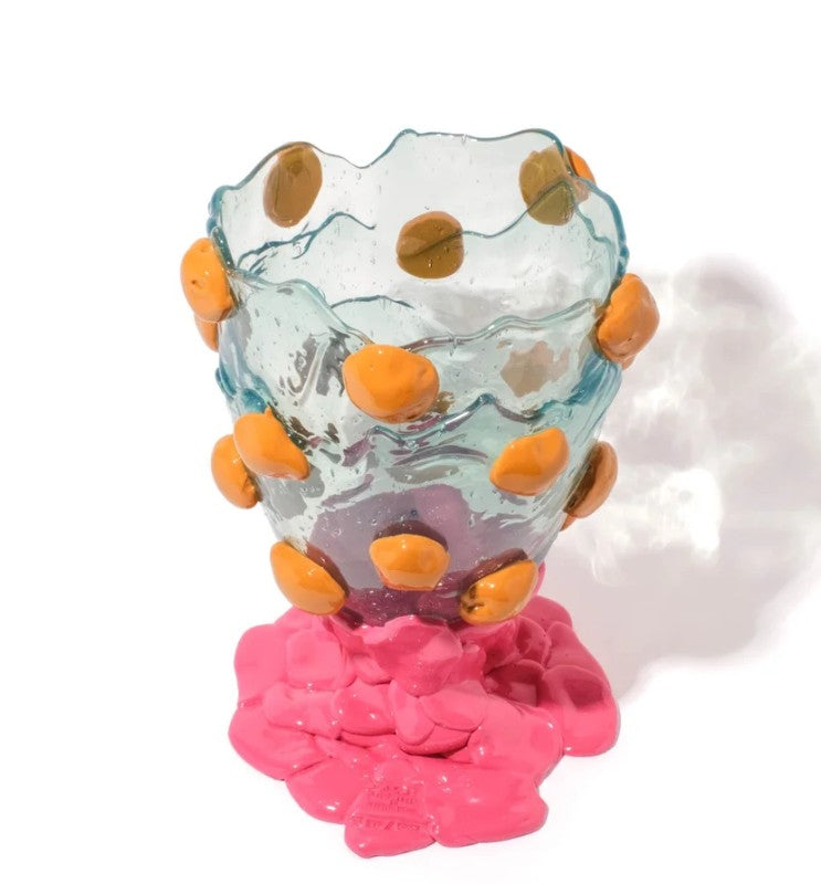Corsi Designs Nugget Vase Extra Color - Aqua, Ochre, Fuchsia
