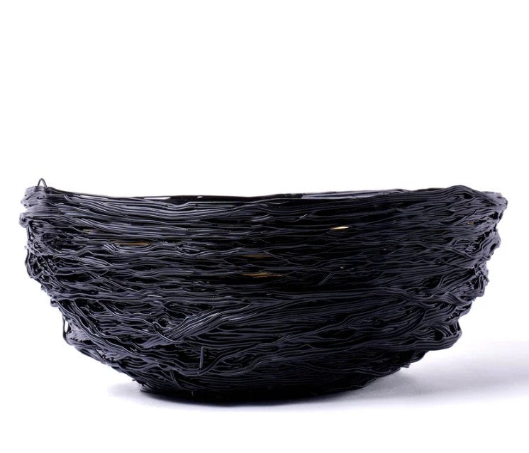 Corsi Designs Tutti Frutti I Special Basket - Matt Black, Gold