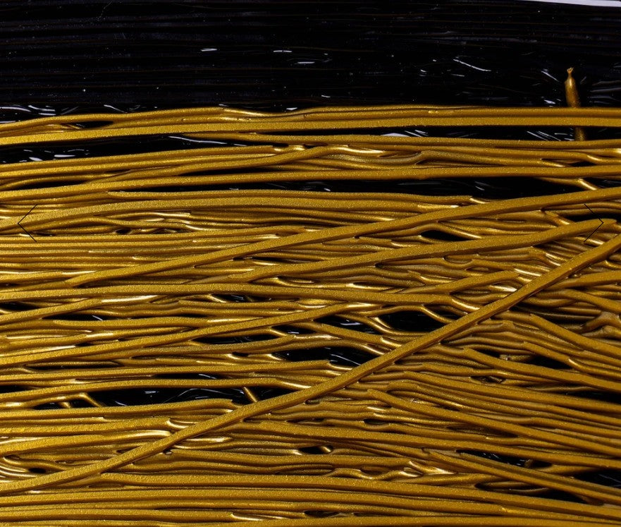 Corsi Designs Tutti Frutti I Special Basket - Matt Black, Gold
