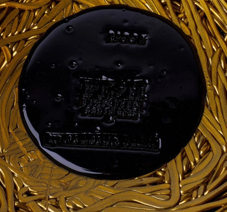 Corsi Designs Tutti Frutti I Special Basket - Matt Black, Gold