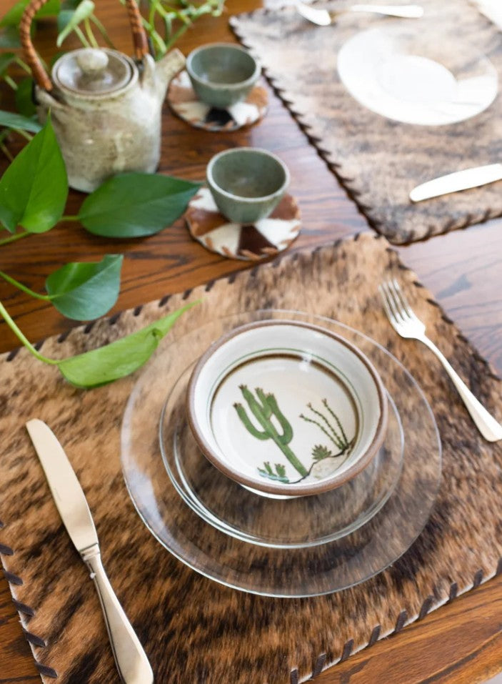 Cowhide Placemat
