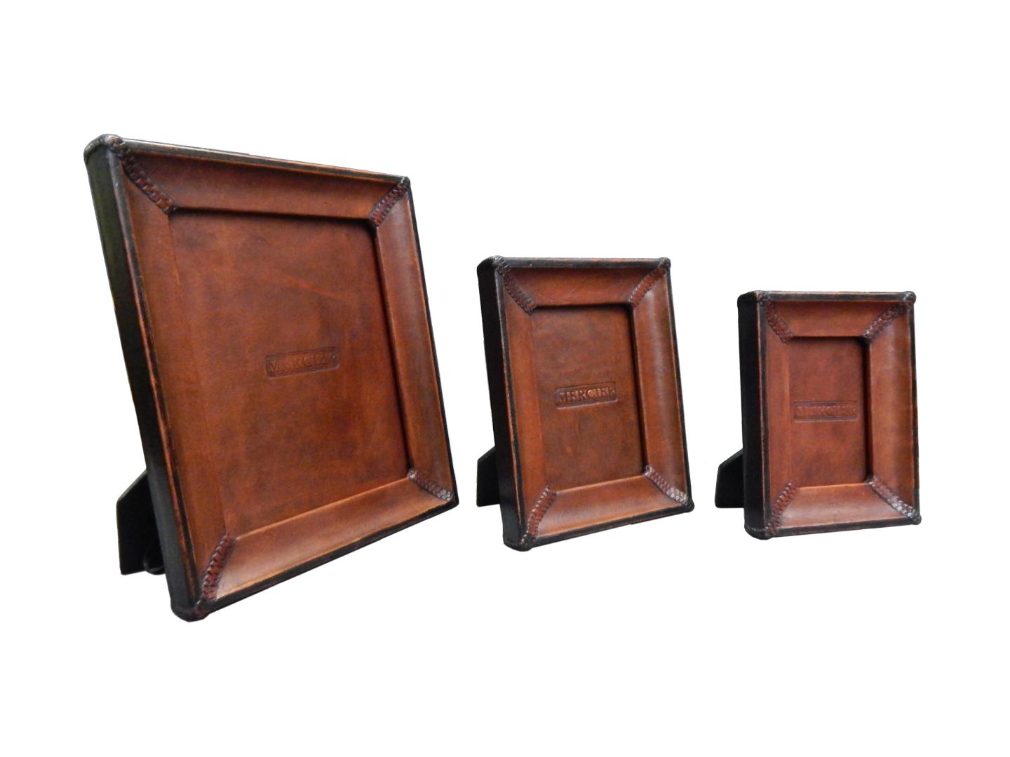 Dark Brown Leather Frame