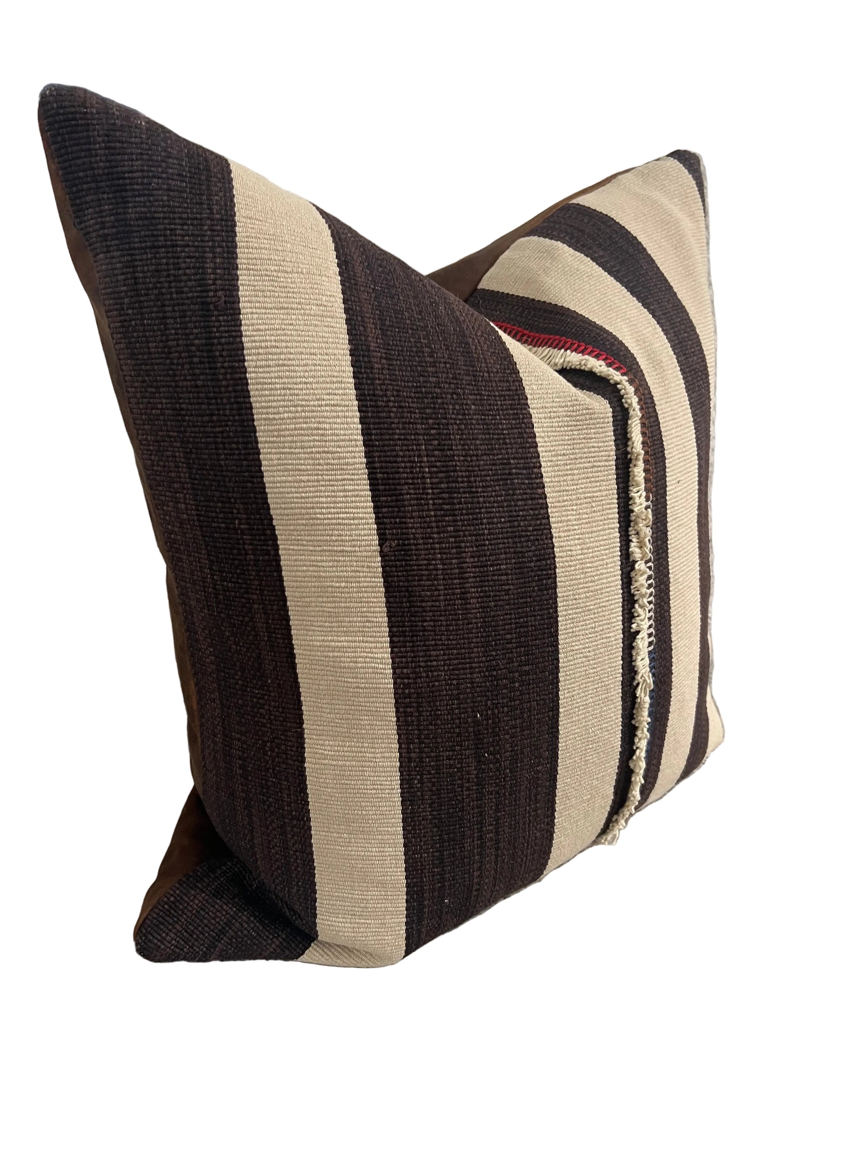 Ralph Lauren Little Crow Moccasin Pillow with Leather