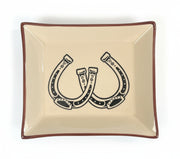 Lucky Horseshoe Ceramic Trinket Tray