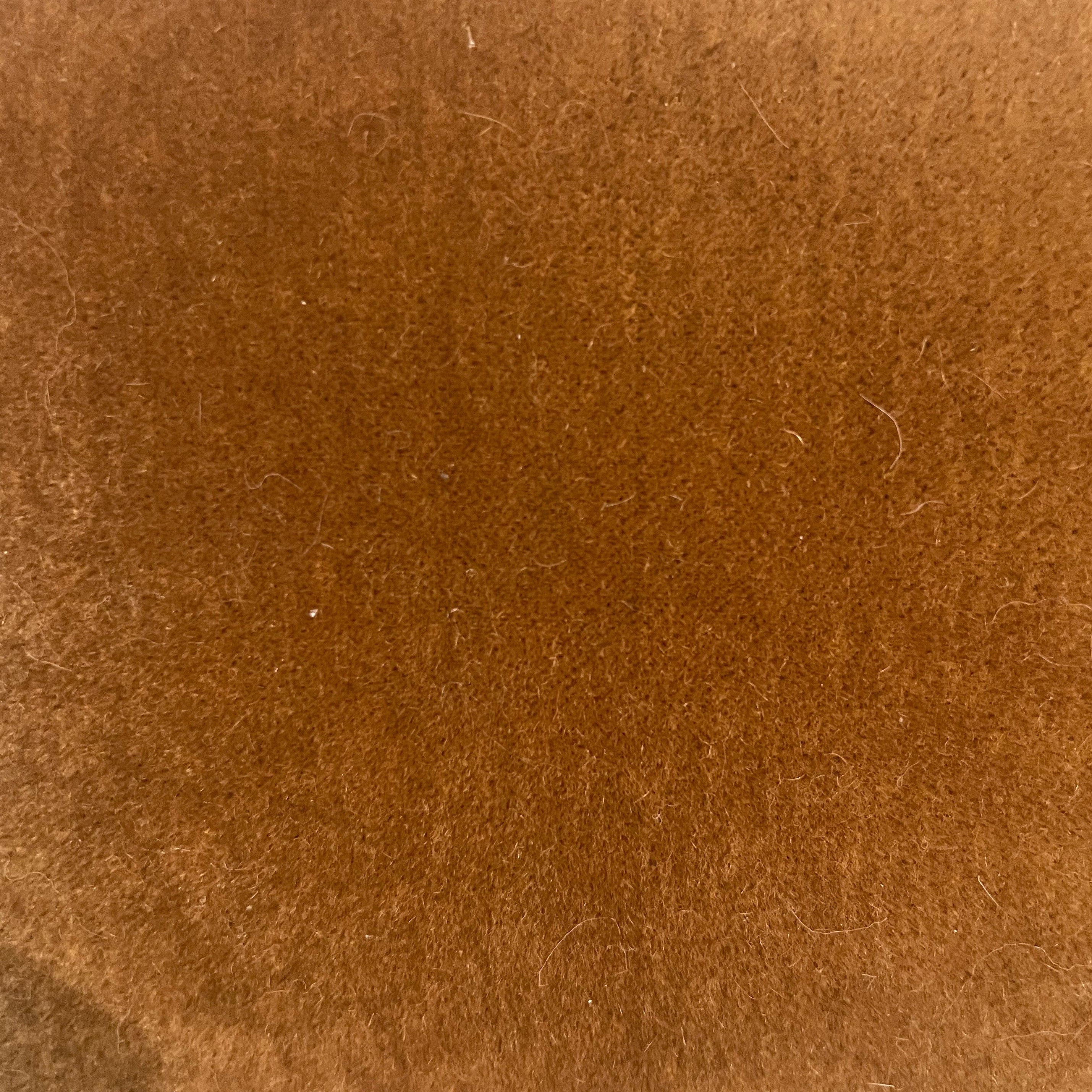 Close-up of brown fabric texture