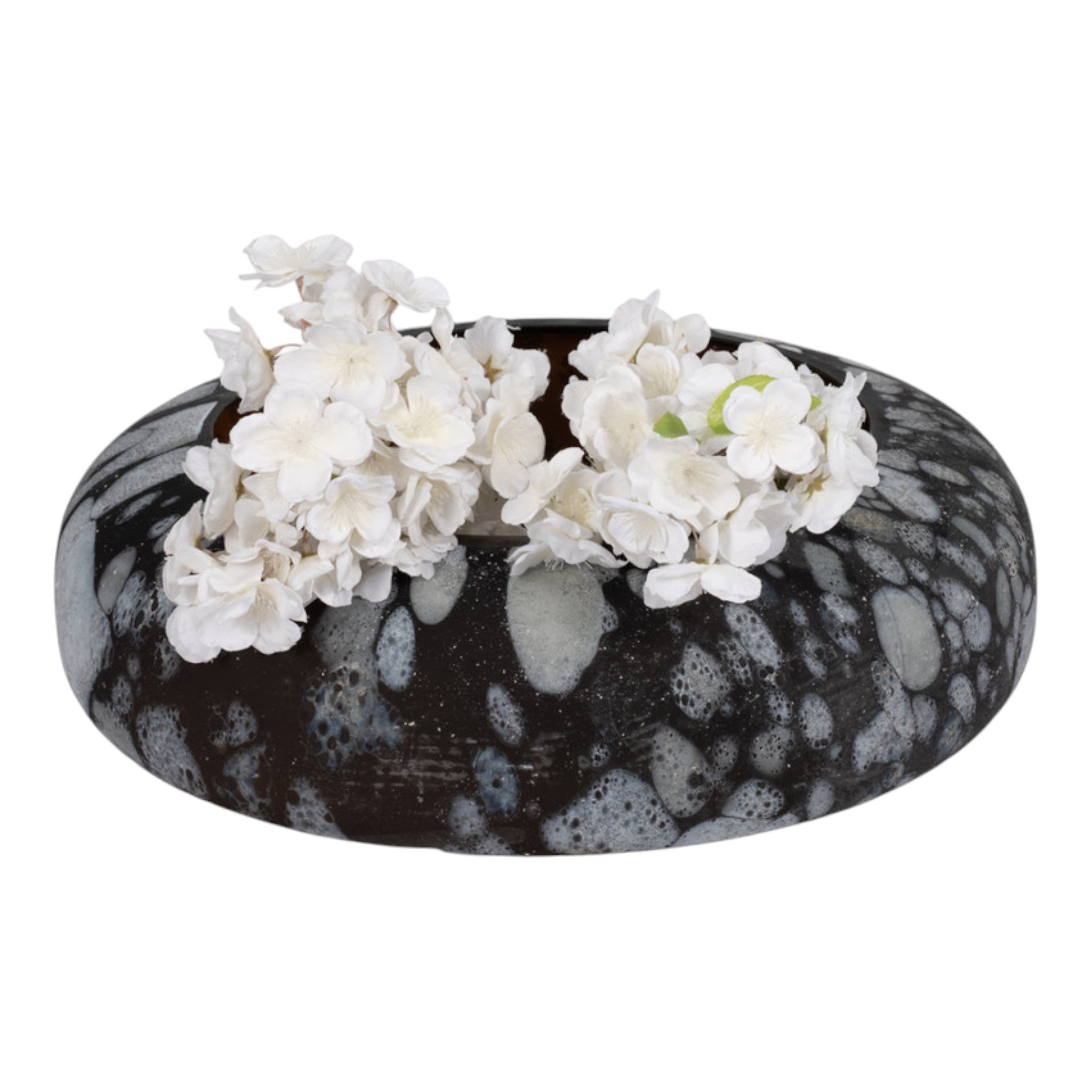 Tilo Grey Glass Bowl Small, 19"