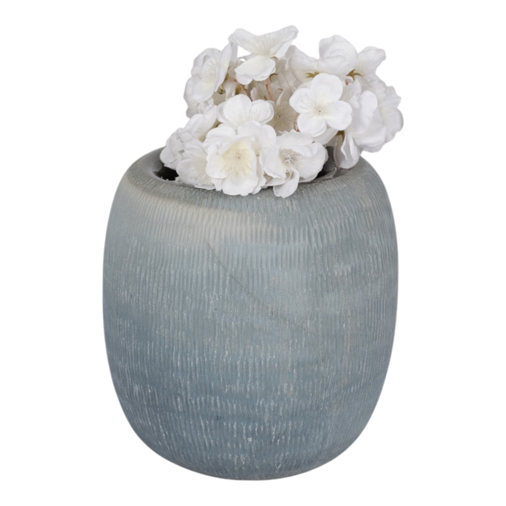 Cadmus Blue Glass Vase Small