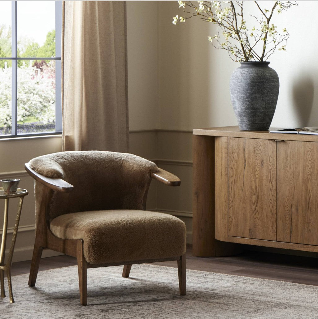 Fabian Shearling Chair
