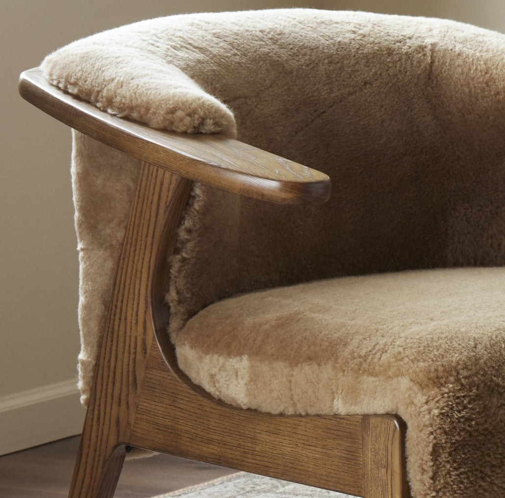 Fabian Shearling Chair
