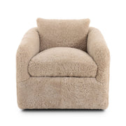 Shearling Topanga Swivel Chair