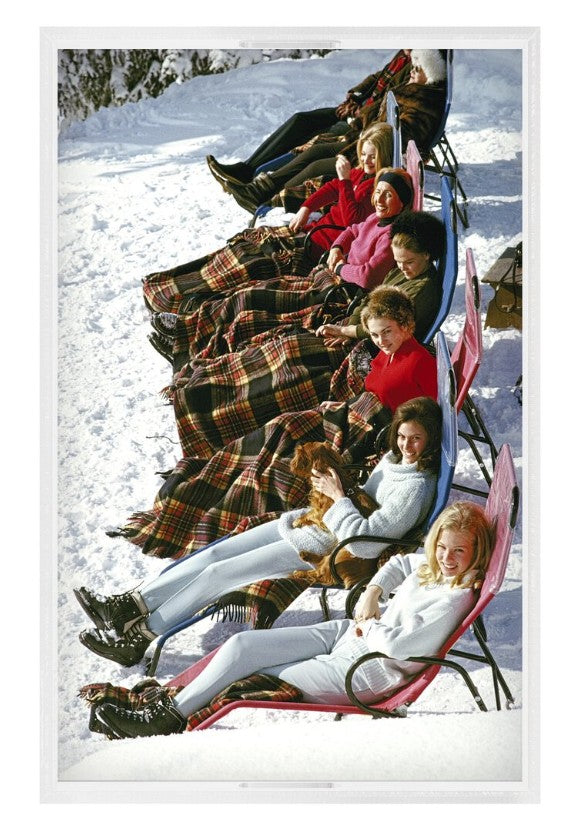 Apres Ski Tray by Slim Aarons