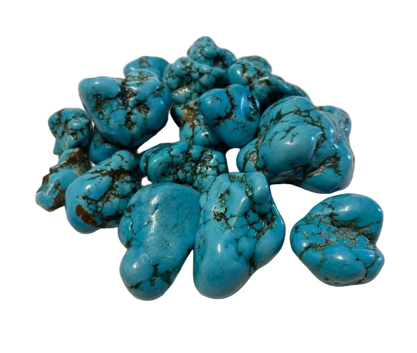 Turquoise Tumbled Stones
