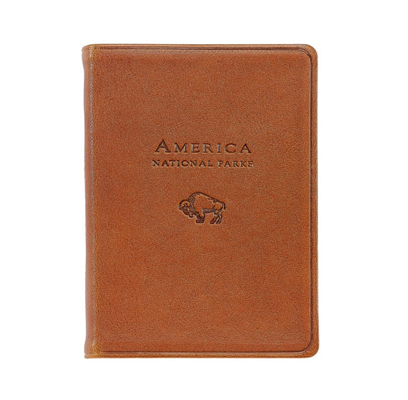 America's National Park Atlas in Leather