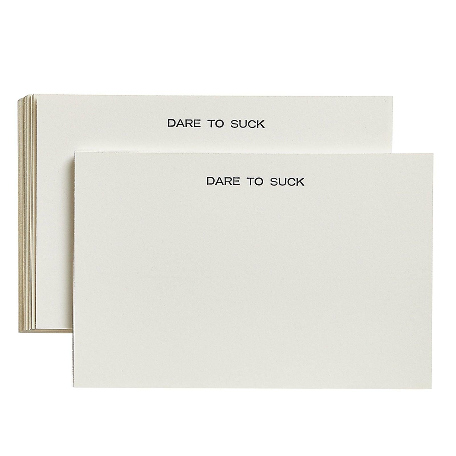 Letter Press Notes Cards