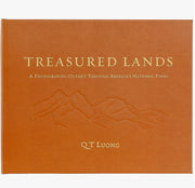 Treasured Lands-A Photographic Odyssey Through America's National Parks Leather Book