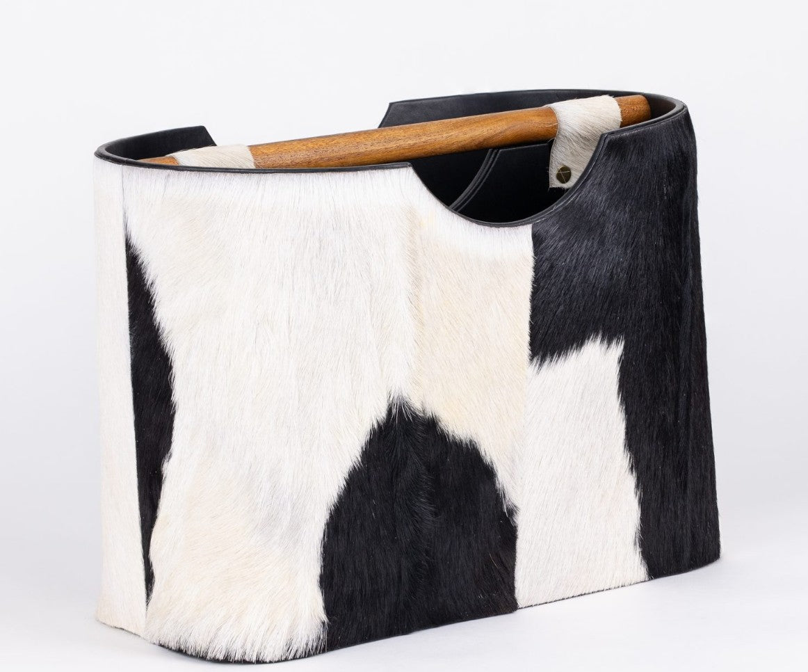 Encino Hide Magazine Rack