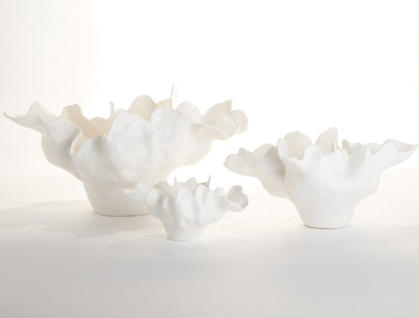 Large Meteor Bowl-Ivory