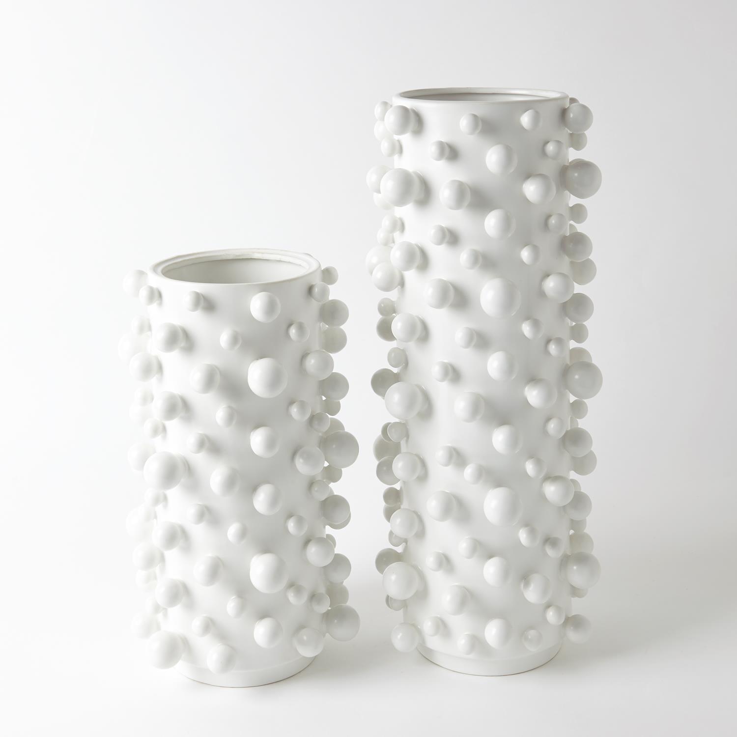 Molecule Vase-Matte White
